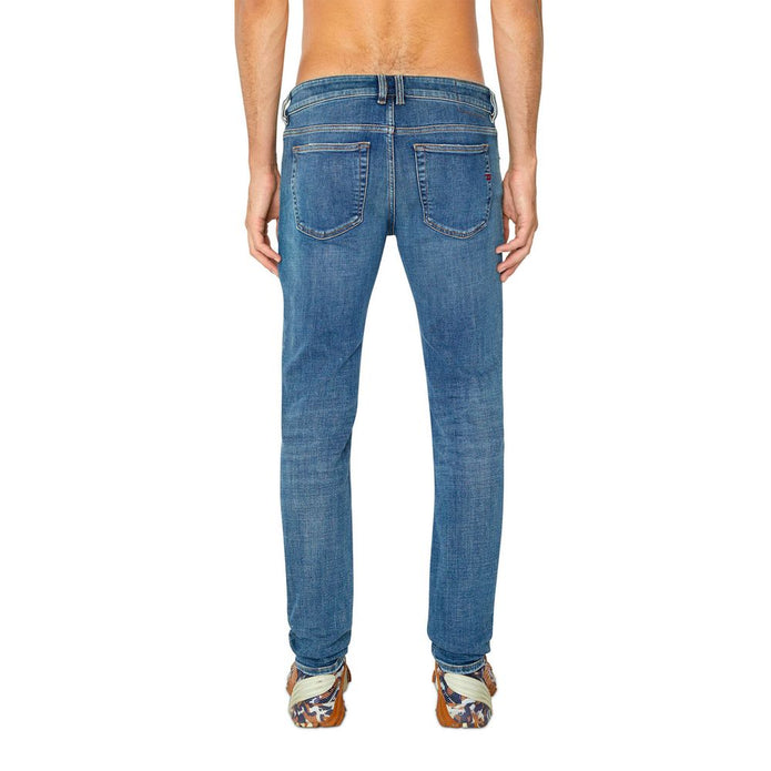 Blue Cotton Men Skinny Jean