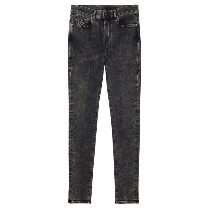 Black Cotton Men Jean