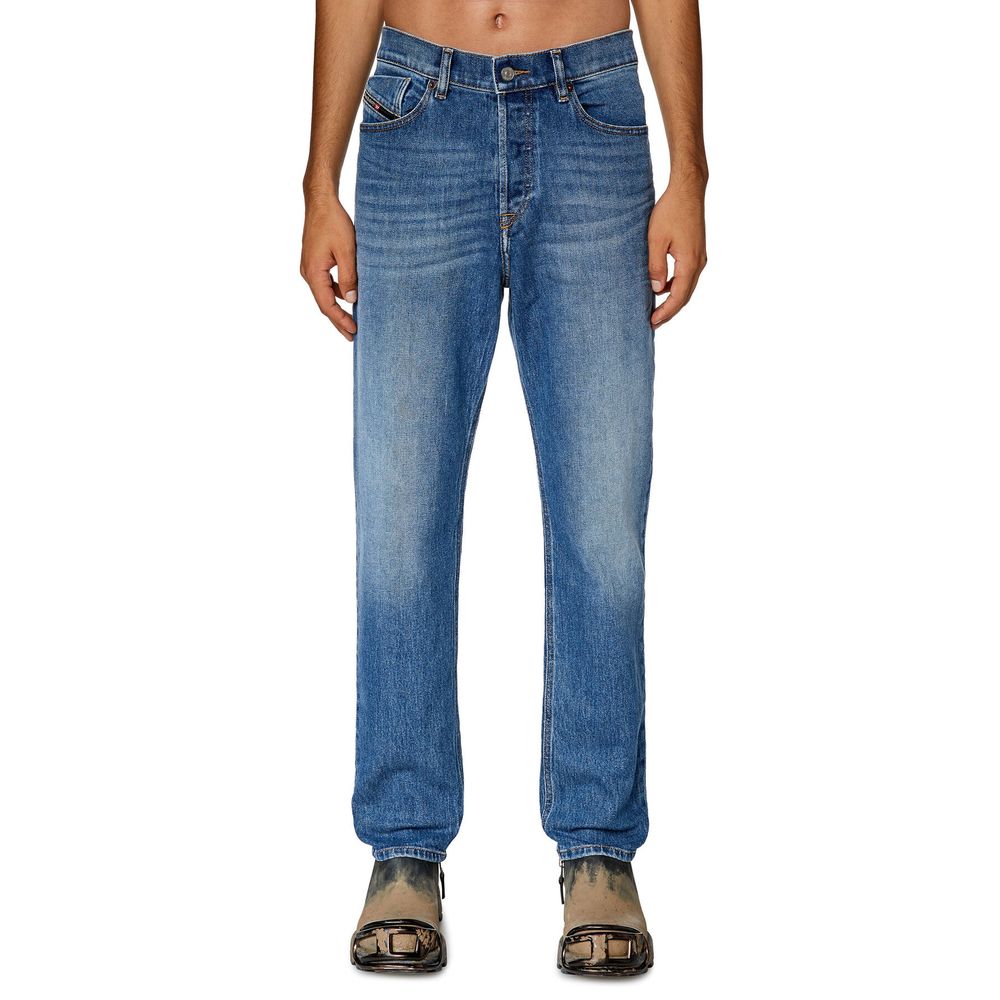 Blue Cotton Men Jeans
