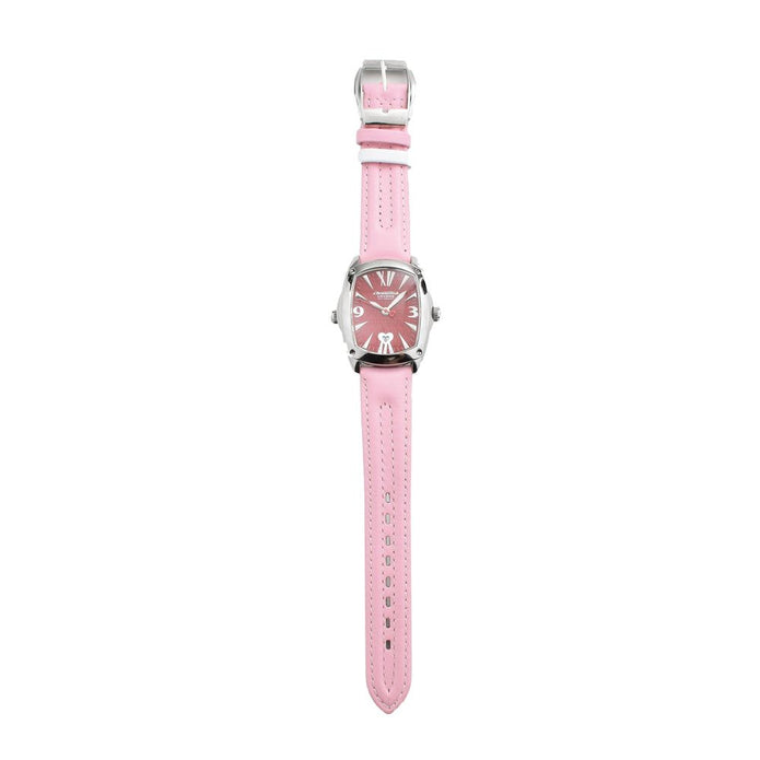 Multicolor Leather Dress Watch