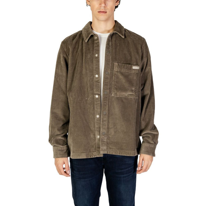 Beige Cotton Shirt