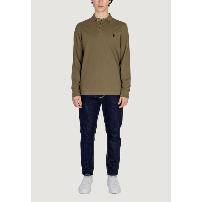Green Cotton Long Sleeve