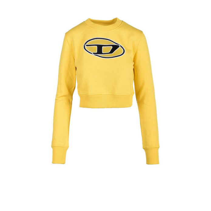 Yellow Cotton Sweatshirt
