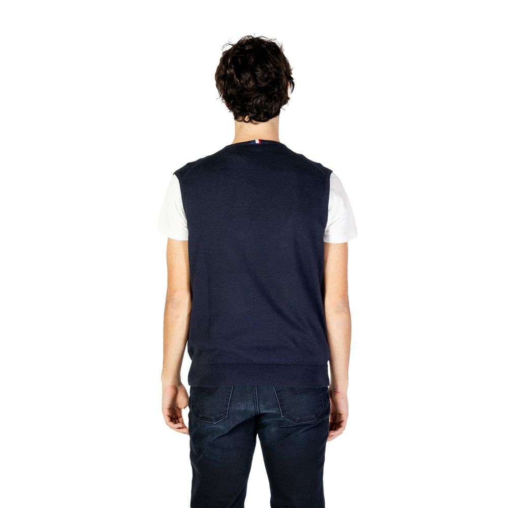Blue Cotton Waistcoat