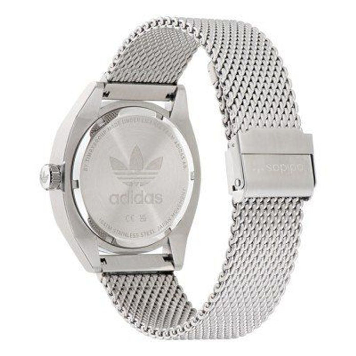 Gray Stainless Steel Dress Watch