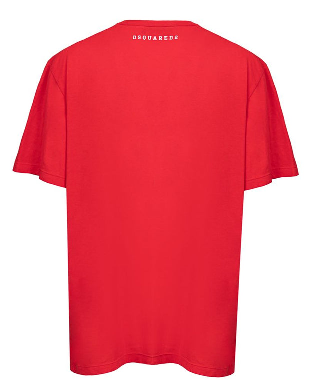 Red Cotton T-Shirt