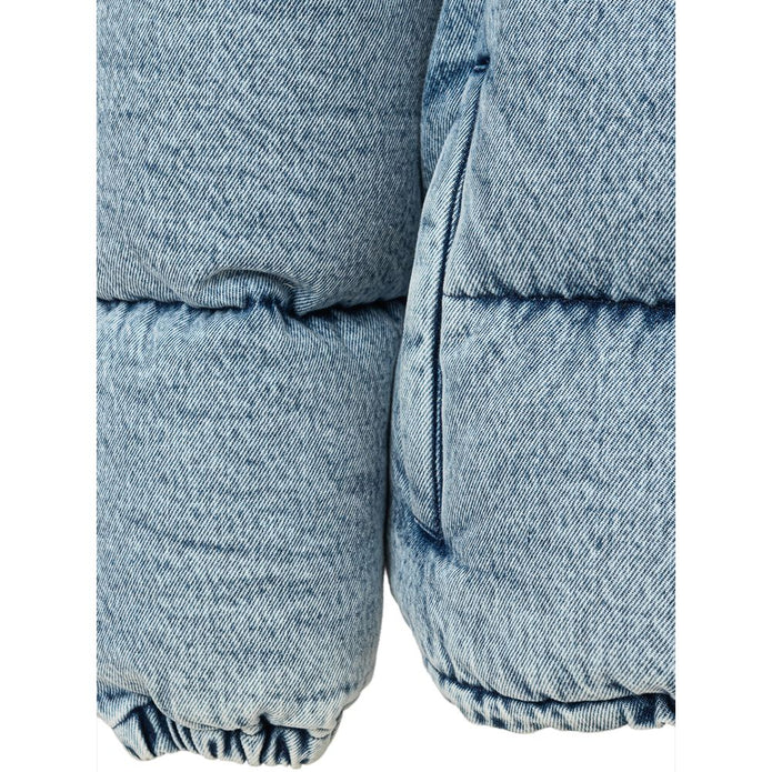 Blue Polyester Coat