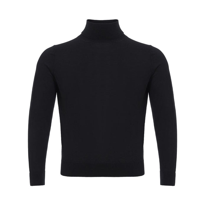 Italian Cashmere Luxury Black Sweater