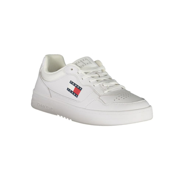 White Leather Mens Sneaker