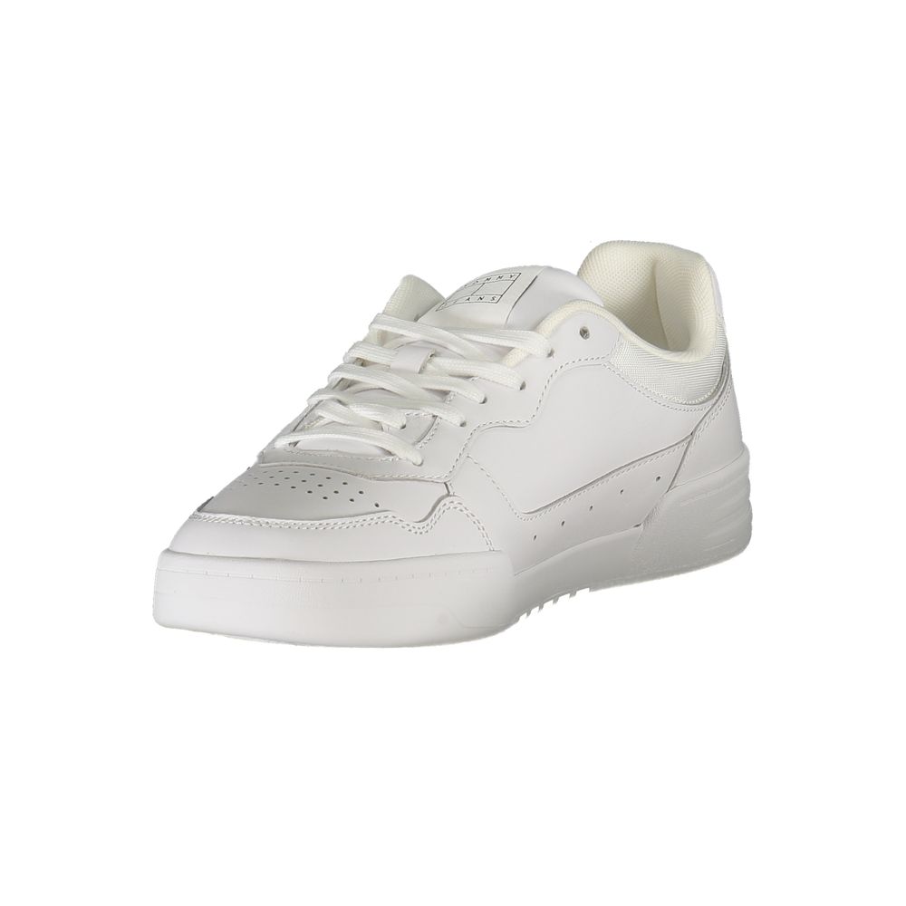 White Leather Mens Sneaker