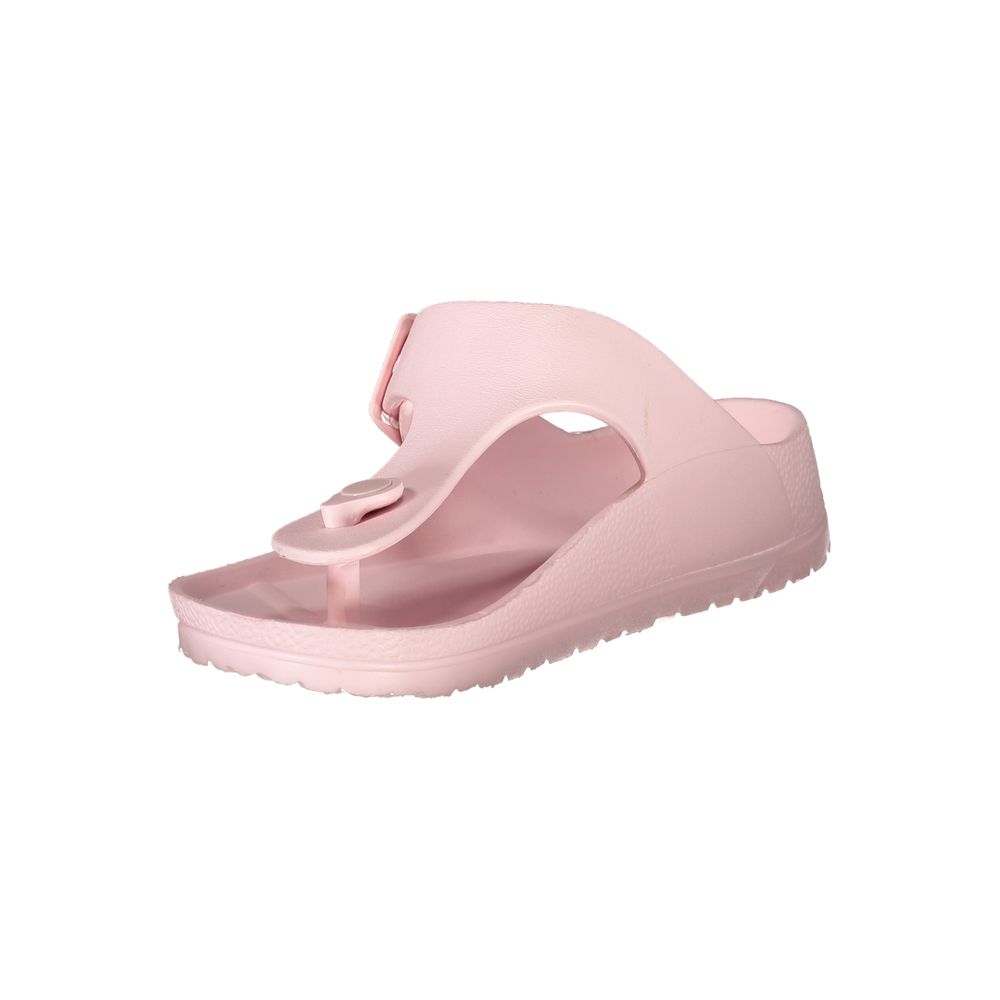 Pink Plastic Women Sandal