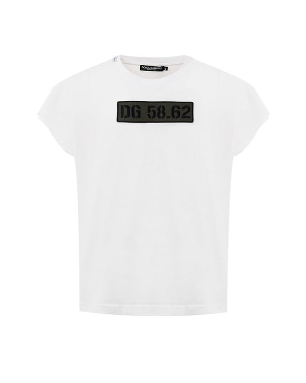 White Cotton T-Shirt