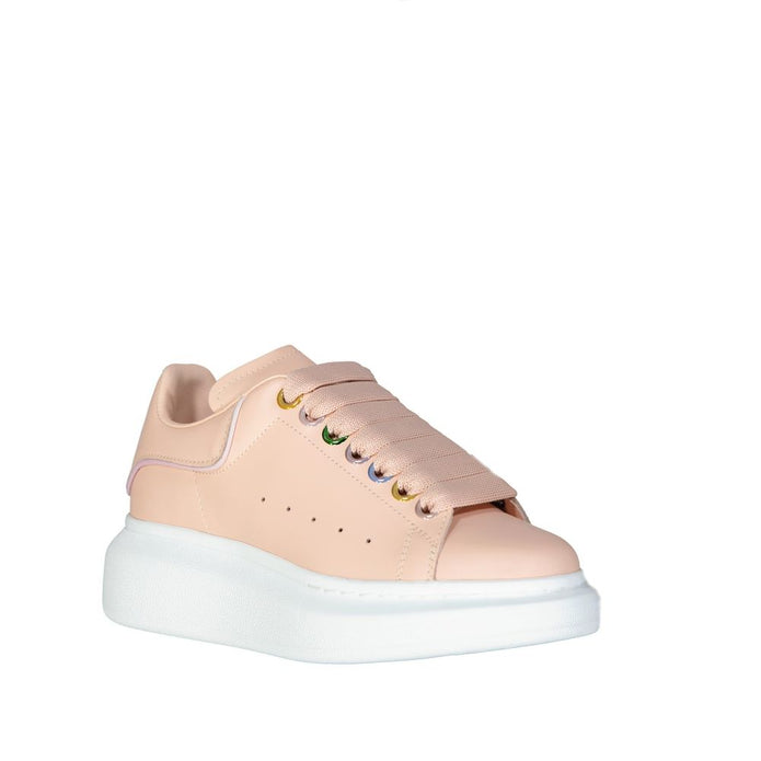 Multicolor Calfskin Chunky Sneakers