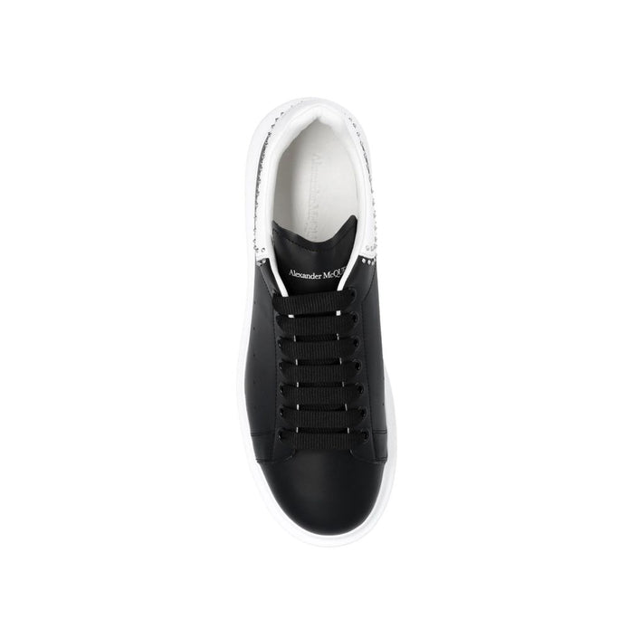 Black Calfskin Chunky Sneakers