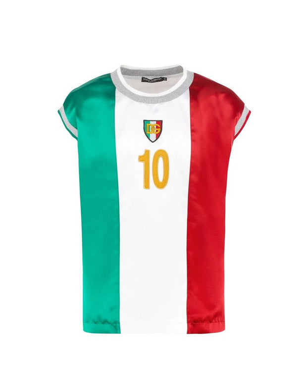 White Polyester T-Shirt