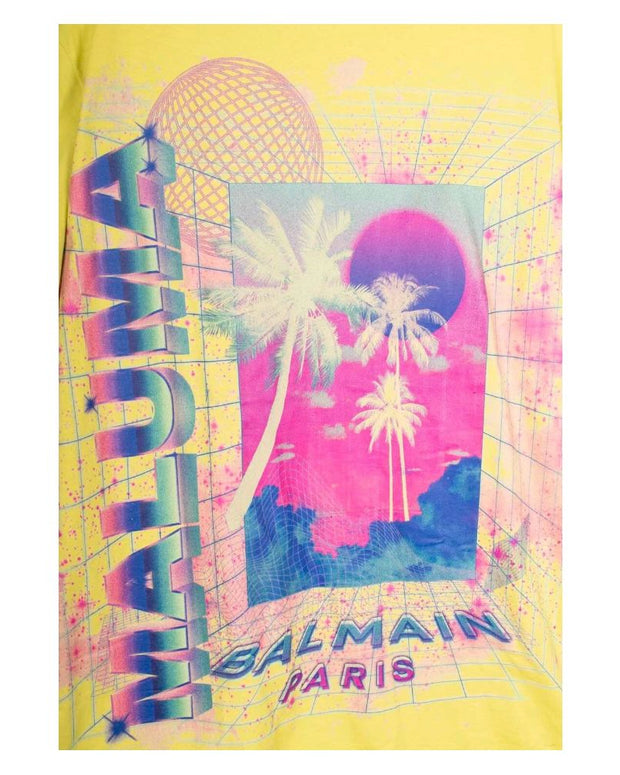 Yellow Cotton T-Shirt