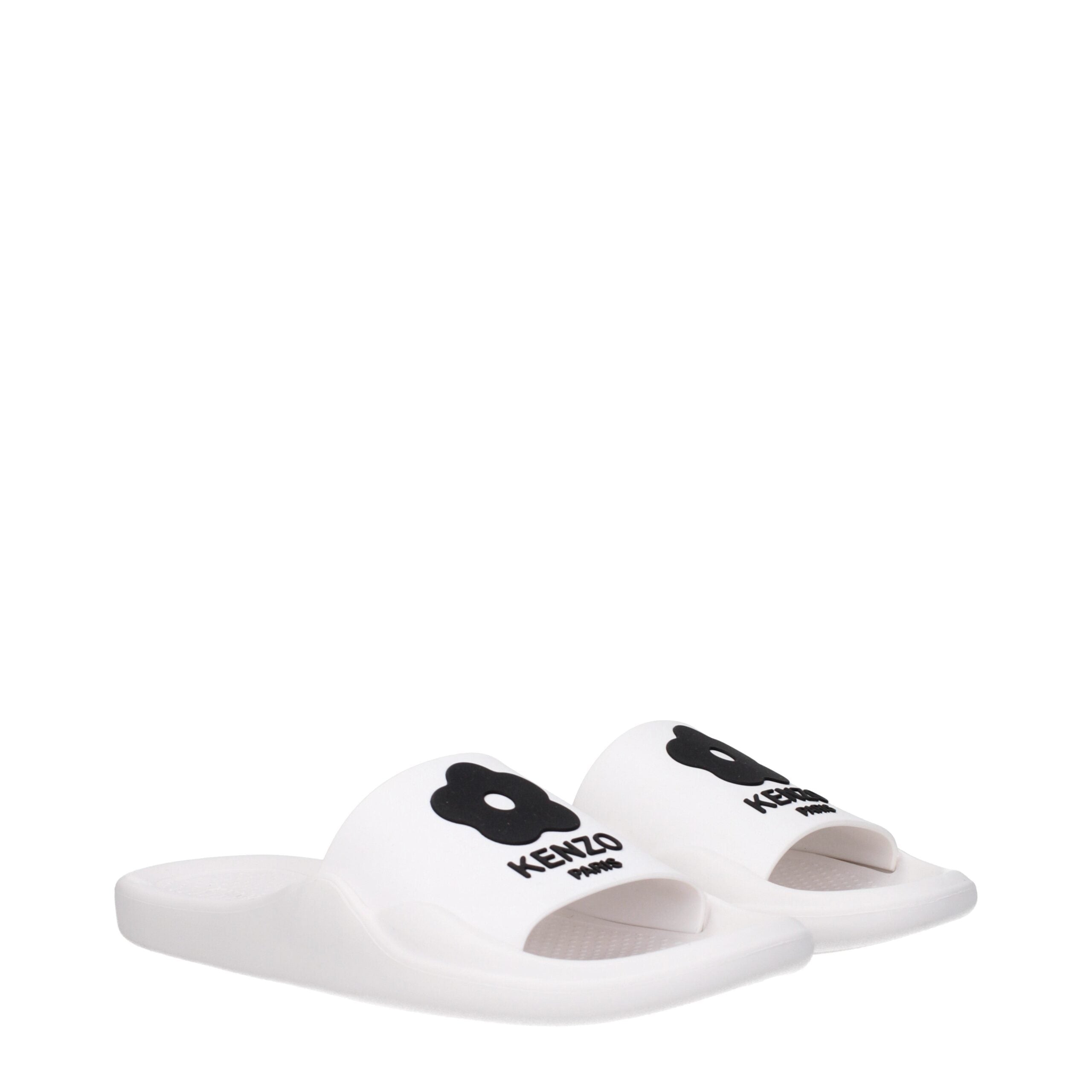 White Cotton Slippers
