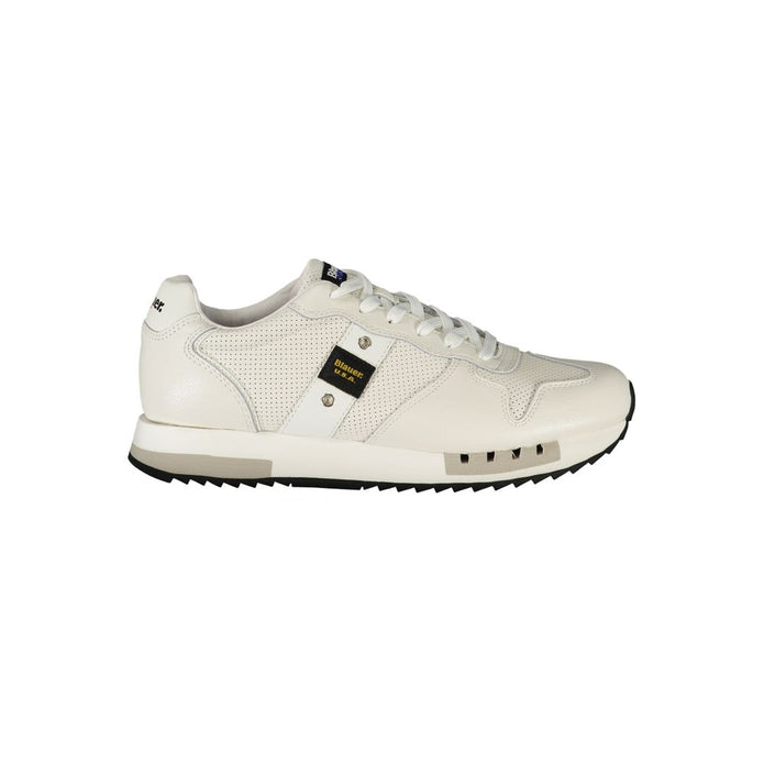 White Leather Men Sneaker