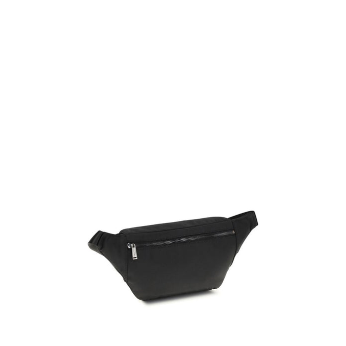 Black Polyamide Shoulder Bag