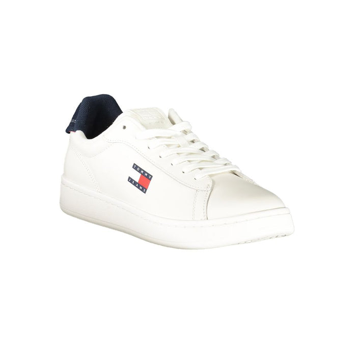 White Leather Men Sneaker
