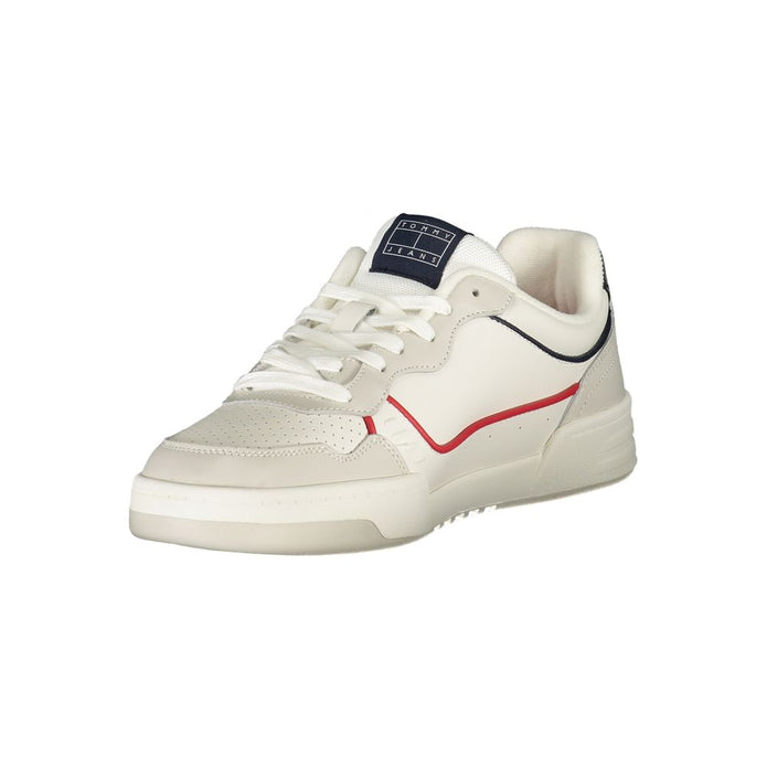 White Leather Men Sneaker