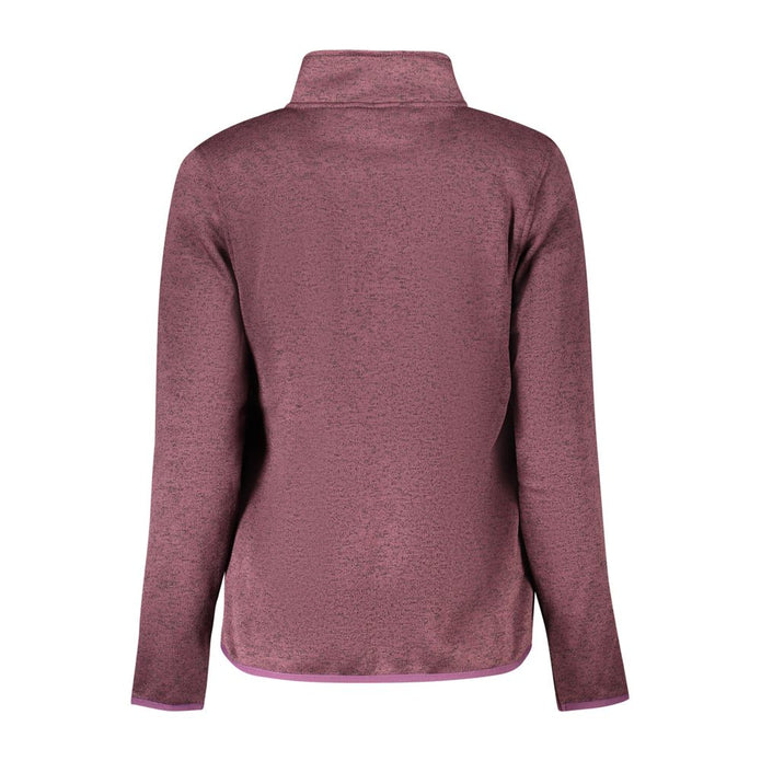 Purple Polyester Sweatshirt