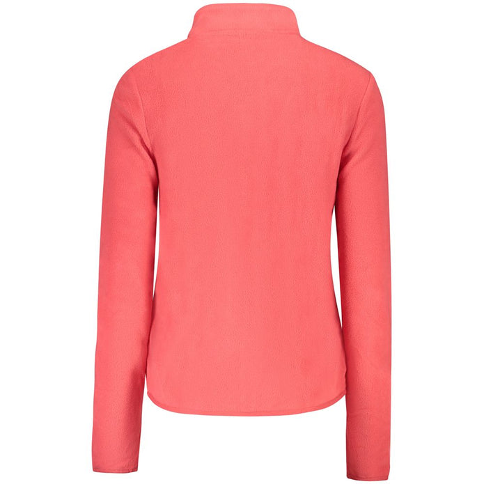 Pink Polyester Women Sweater