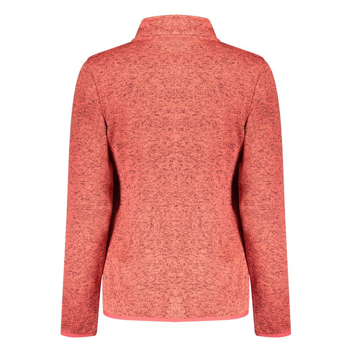 Pink Polyester Women Sweater