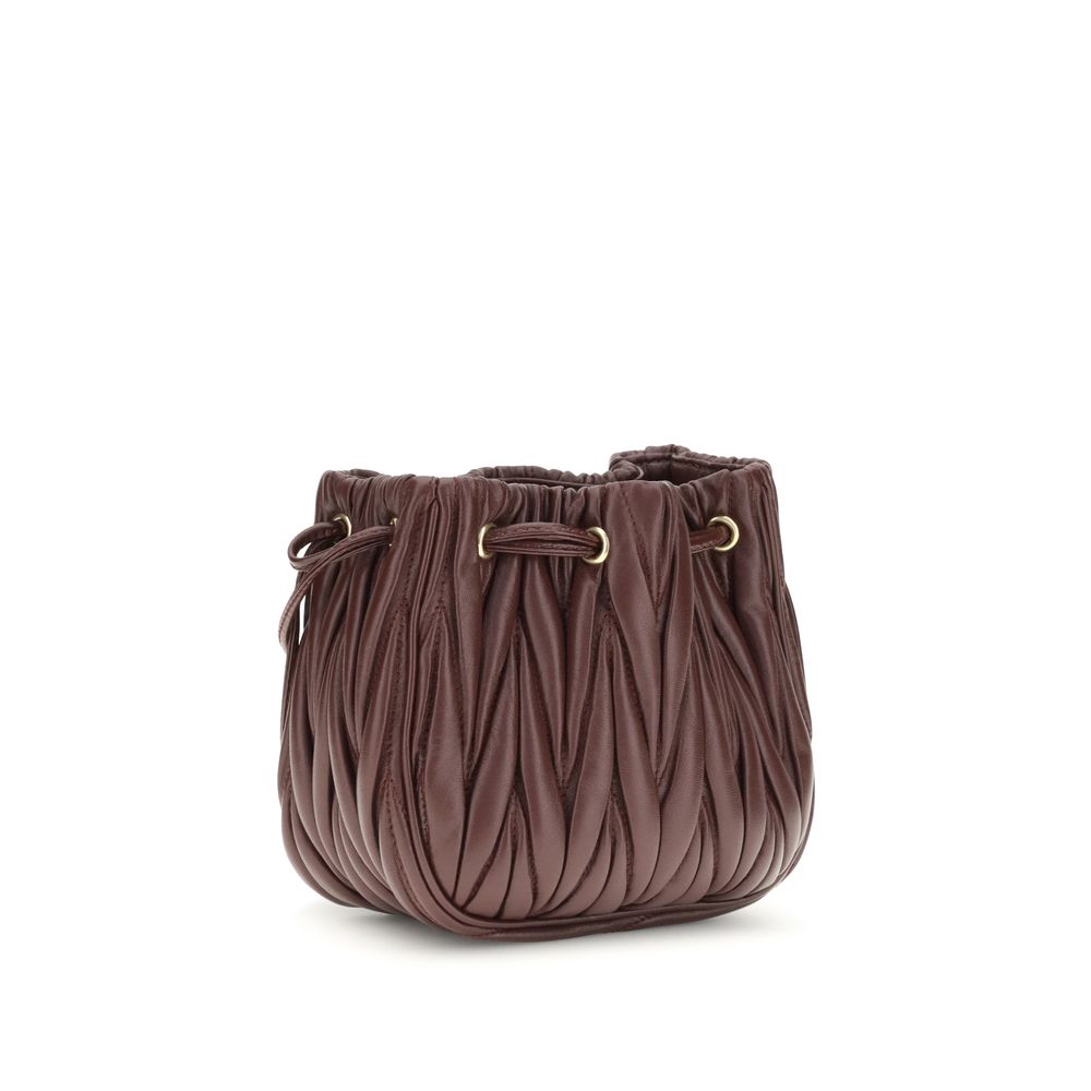Bordeaux Calf Leather Bos Taurus Clutch Bag