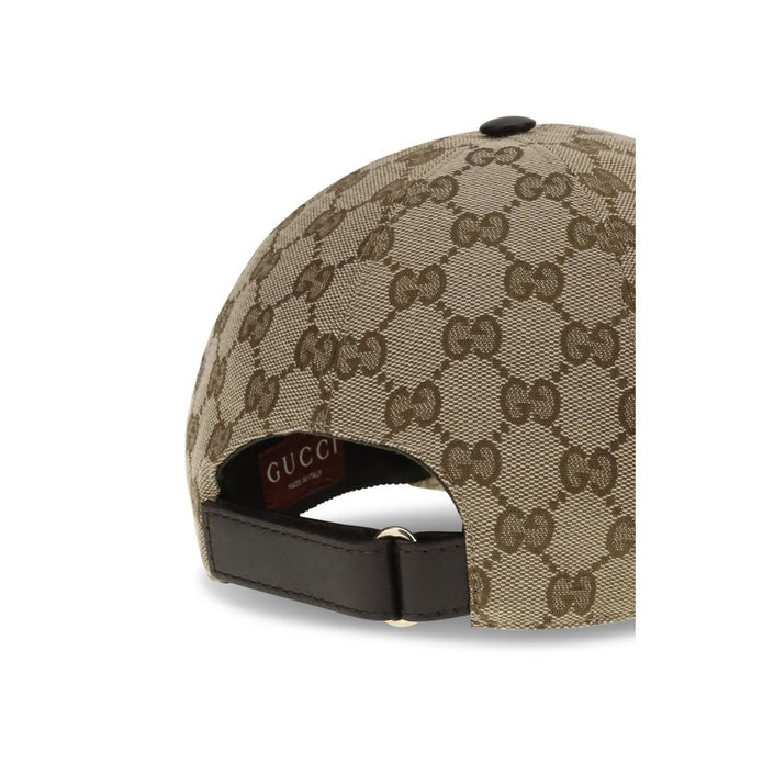 Beige Cotton Cap (Baseball Hat)