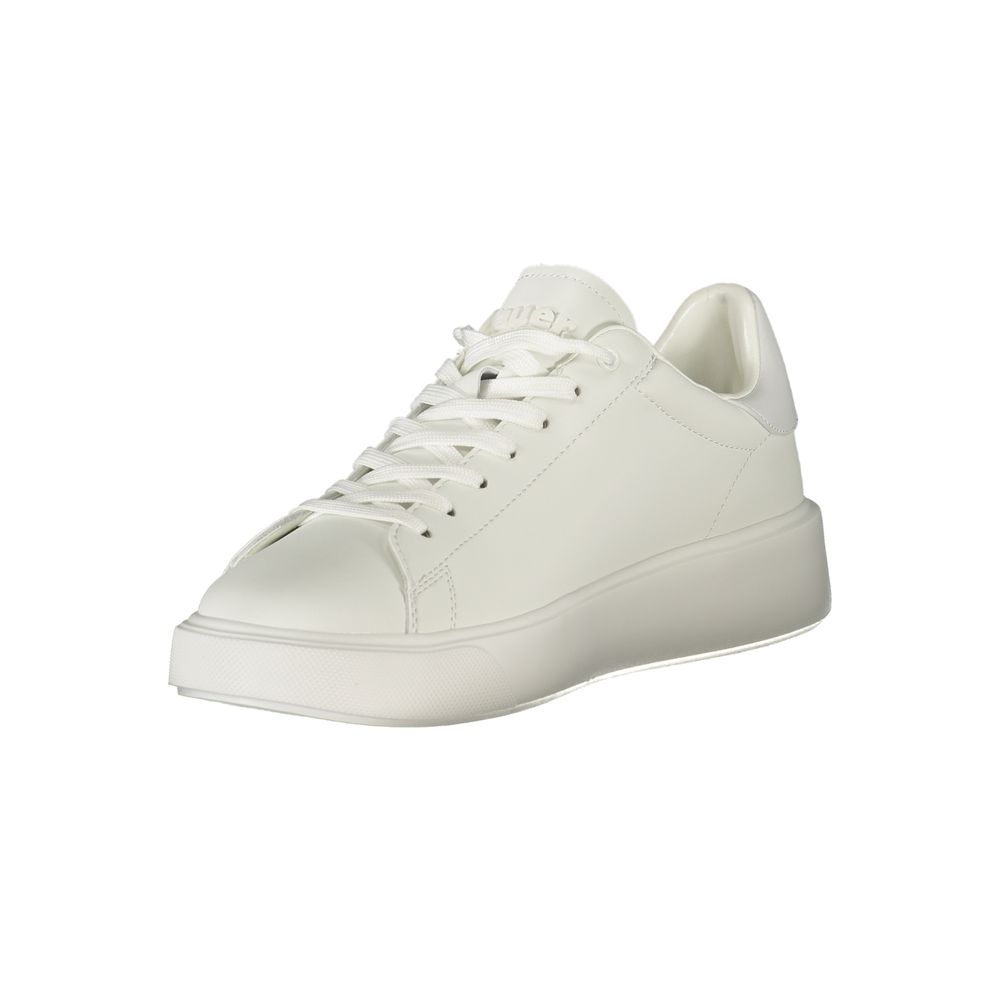 White Leather Men Sneaker