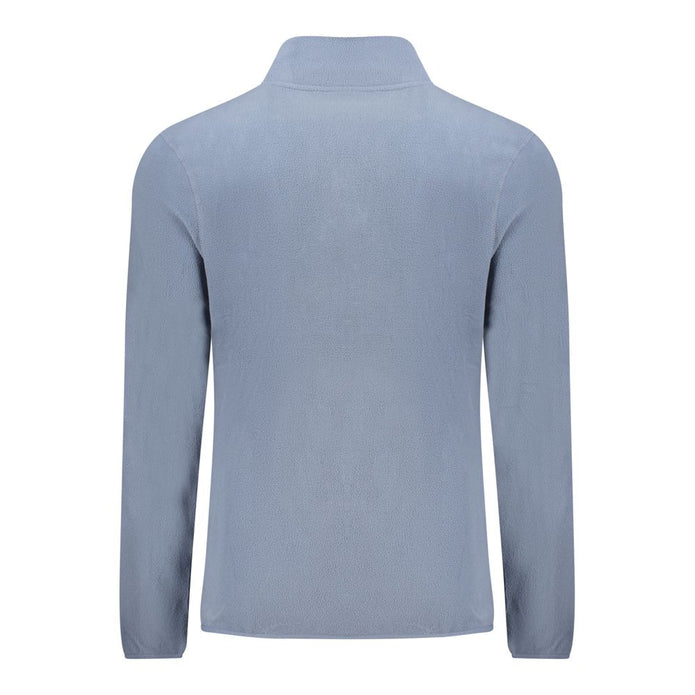 Blue Polyester Men Sweater