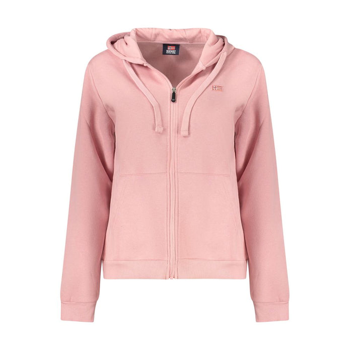 Pink Cotton Sweatshirt