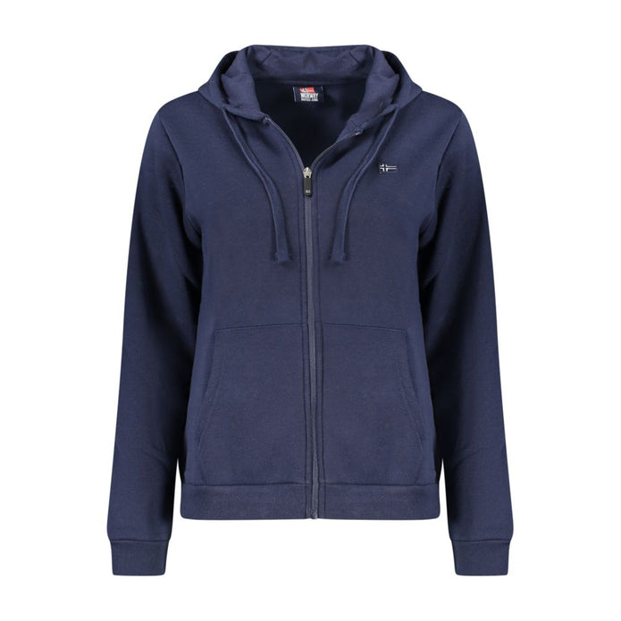 Blue Cotton Sweatshirt