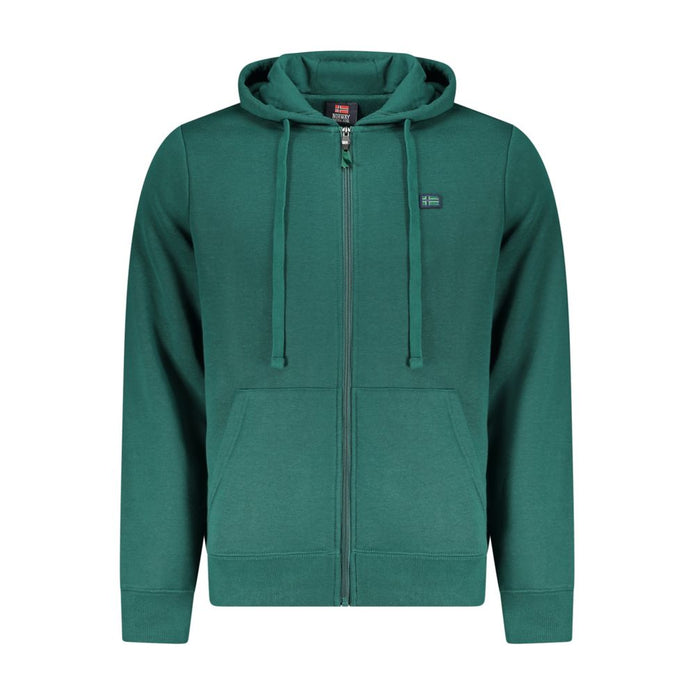 Green Cotton Sweatshirt