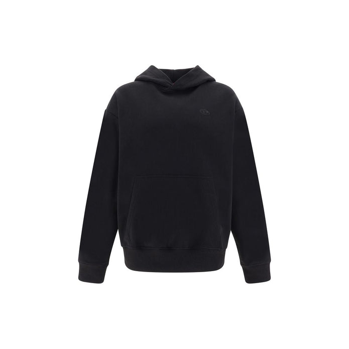 Black Elastane Sweatshirt