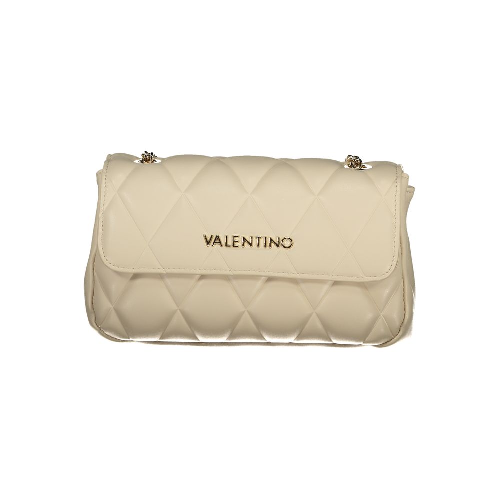 Beige Polyethylene Handbag