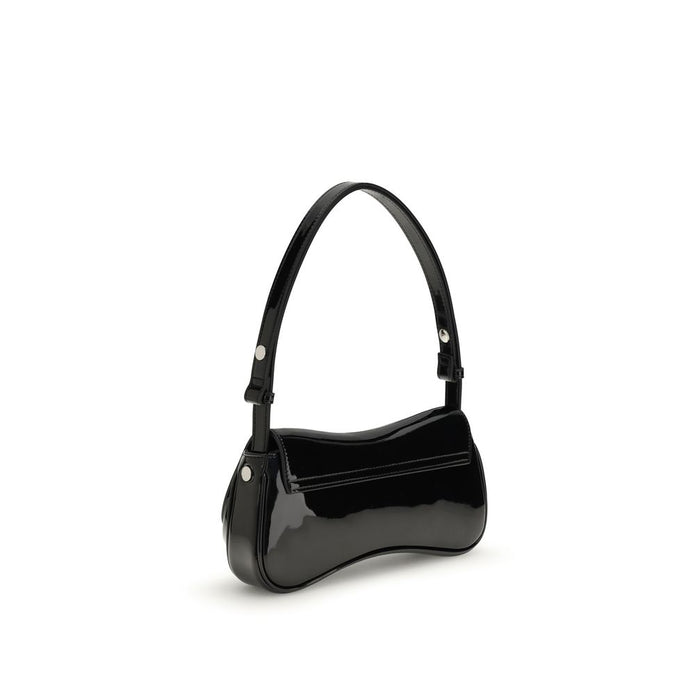 Black Polyethylene Clutch Bag