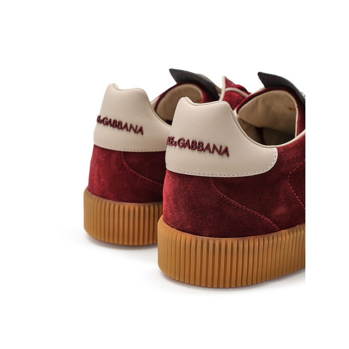 White Leather Low Top Sneakers