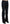 Blue Washed Mid Waist Straight Denim Pants