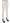 White Mid Waist Skinny Dress Trousers Pants