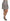 Silver Pattern A-line High Waist Skirt