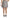 Silver Pattern A-line High Waist Skirt