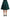Green Pleated A-line High Waist Cotton  Skirt