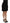 Black A-line High Waist Mini Viscose Skirt