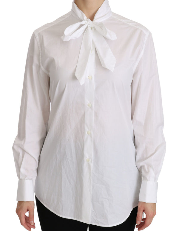 White Turtle Neck Long Sleeve Polo Shirt