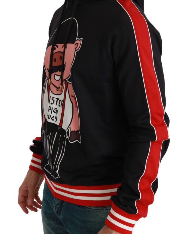 Black Pig of the Year Hooded Sweater