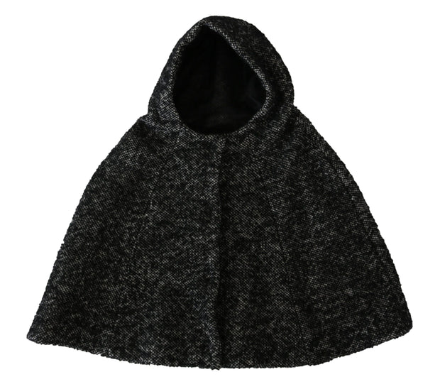 Gray Tweet Wool Kaftan Jacket Coat Top