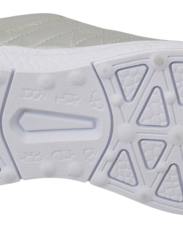 Gisella Silver Polyester Sneakers Shoes