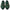 Green Leather Crystal Dress Broque Shoes